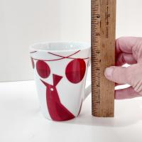 Vintage Starbucks Red Partridge Bird Holiday Ceramic Coffee Tea Mug