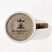 Vintage Tasmanian Devil Loony Toons Character Ceramic Mug, Six Flags Taz 16 Ounce Coffee Mug