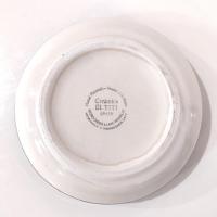 Vintage Spanish Ceramic Hand Painted Bowl, Floral Candy Nut Bowl, Small Serving Dish