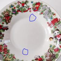 Vintage Marine Foundation Toys for Tots Coupe Soup Salad Bowls, Set of Two
