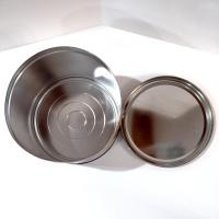 Vintage Jacobsen's of Denmark Butter Cookie Train Station Tin, Large Round Train Themed Metal Storage Tin.