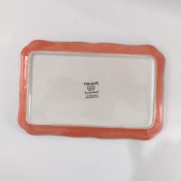 Vintage Pfaltzgraff Napoli Ceramic Tray, Everything Tray, Floral Hand Painted Ceramic Tray