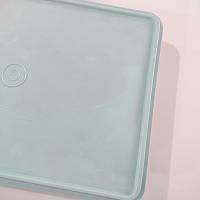 Vintage Tupperware Mint Green Rectangular Stack N Stor #290 Cold Cut Keeper 13 x 9 Inch