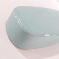Vintage Homer Laughlin Vista Orbit Turquoise Aqua Blue Covered Butter Dish, Retro 1960's MCM Dinnerware