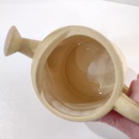 Vintage Hand Painted Watering Can Planter Pot, Small Succulent Pot