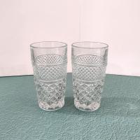 Vintage Anchor Hocking Wexford 10 Ounce Tumblers, Set of Two