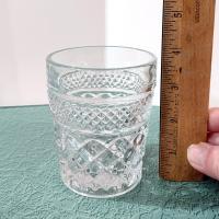 Vintage Anchor Hocking Wexford Old Fashioned Lowball Whiskey Glasses, Set of Two