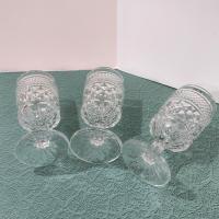 Vintage Anchor Hocking Wexford Claret Wine Glasses, Set of Three