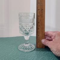 Vintage Anchor Hocking Wexford Claret Wine Glasses, Set of Three