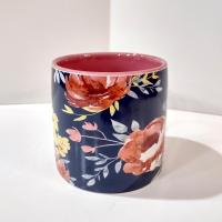 Vintage Wife Mom Boss Floral Ceramic Coffee Tea Mug, Large Oversized Mug, Mother's Day Gift