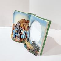 Vintage Wizard of Oz Storybook 3 D Picture Frame, 3 1/2" x 5" Photo Frame, Children's Room Decor