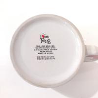 Vintage Christmas Stocking Ceramic Mug, The Luv Mug 1980's Collectible