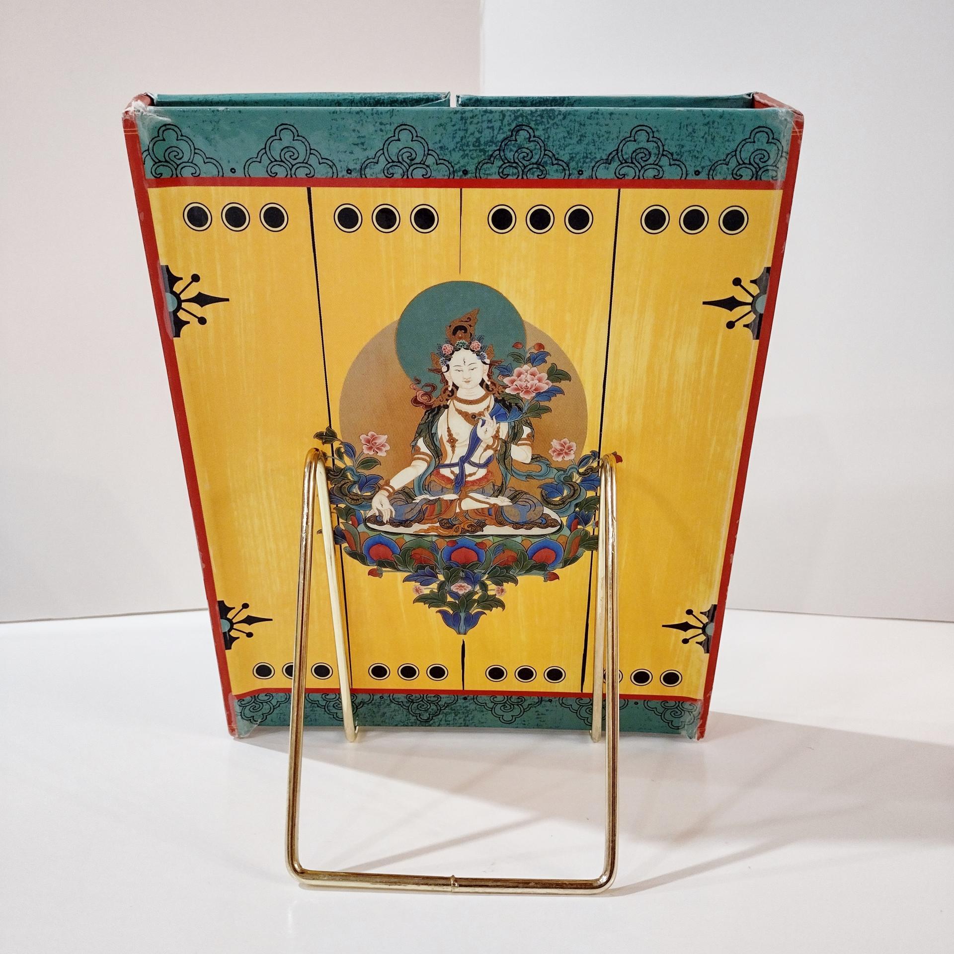 Vintage Tibetan Buddhist Goddess Alters Pop-up Book, A Pop-up Gallery of Traditional Art and Wisdom