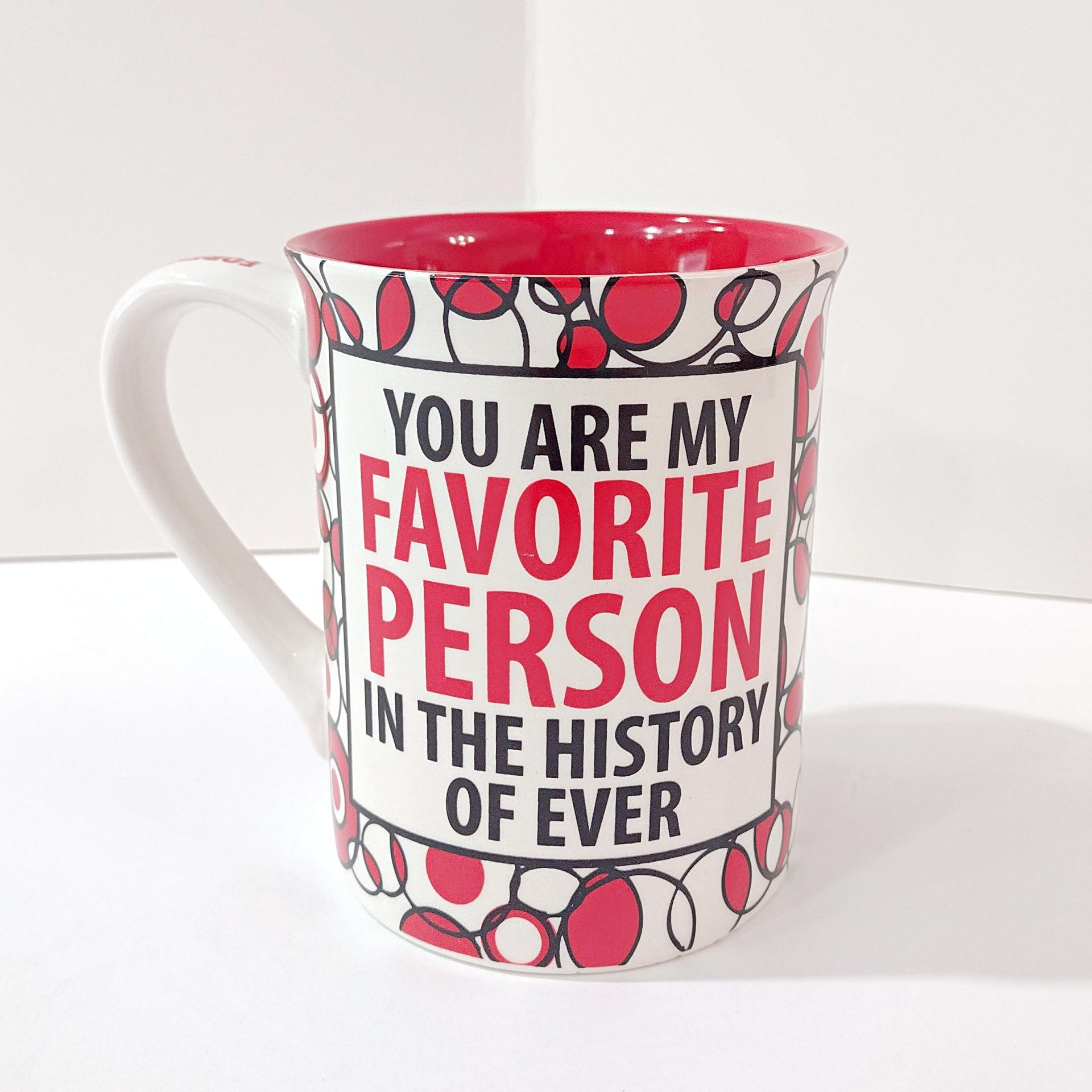 Vintage BFF Best Friends Forever Oversized Ceramic Coffee Tea Mug, Laurie Veasey Our Name Is Mud Mug