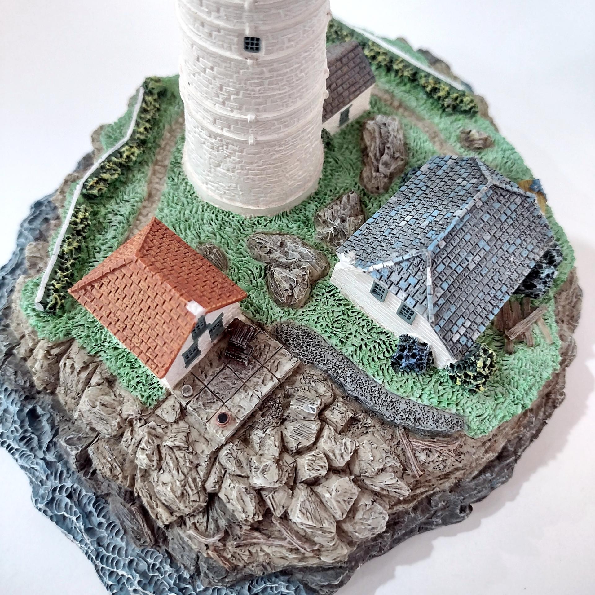 Vintage Boston Harbor Lighthouse Figurine, 1999 Harbor Lights #402R Younger and Associates