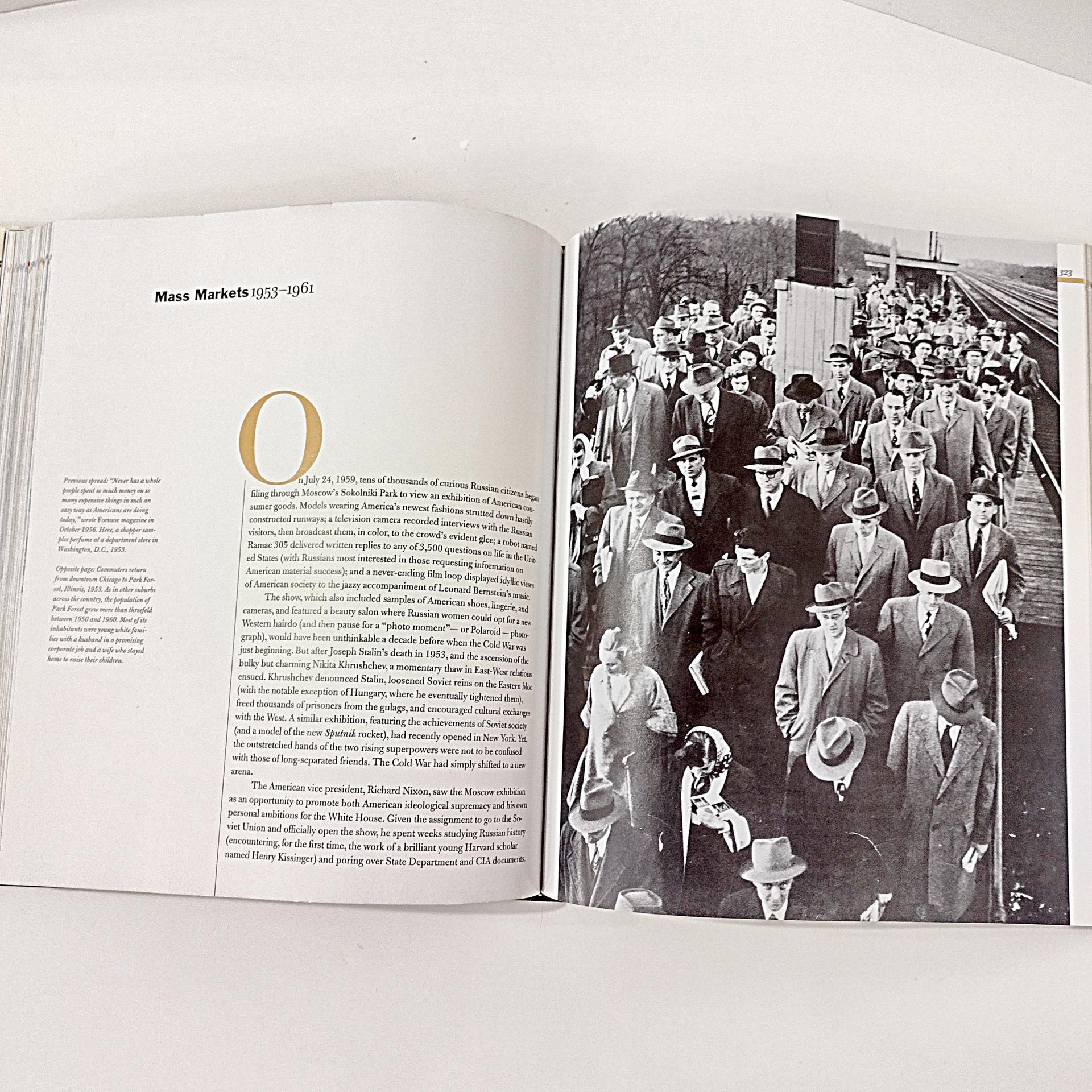 Vintage First Edition The Century Peter Jennings Todd Brewster Coffee Table Book, 1901-1999 Historical Photography Review Hard Cover Book