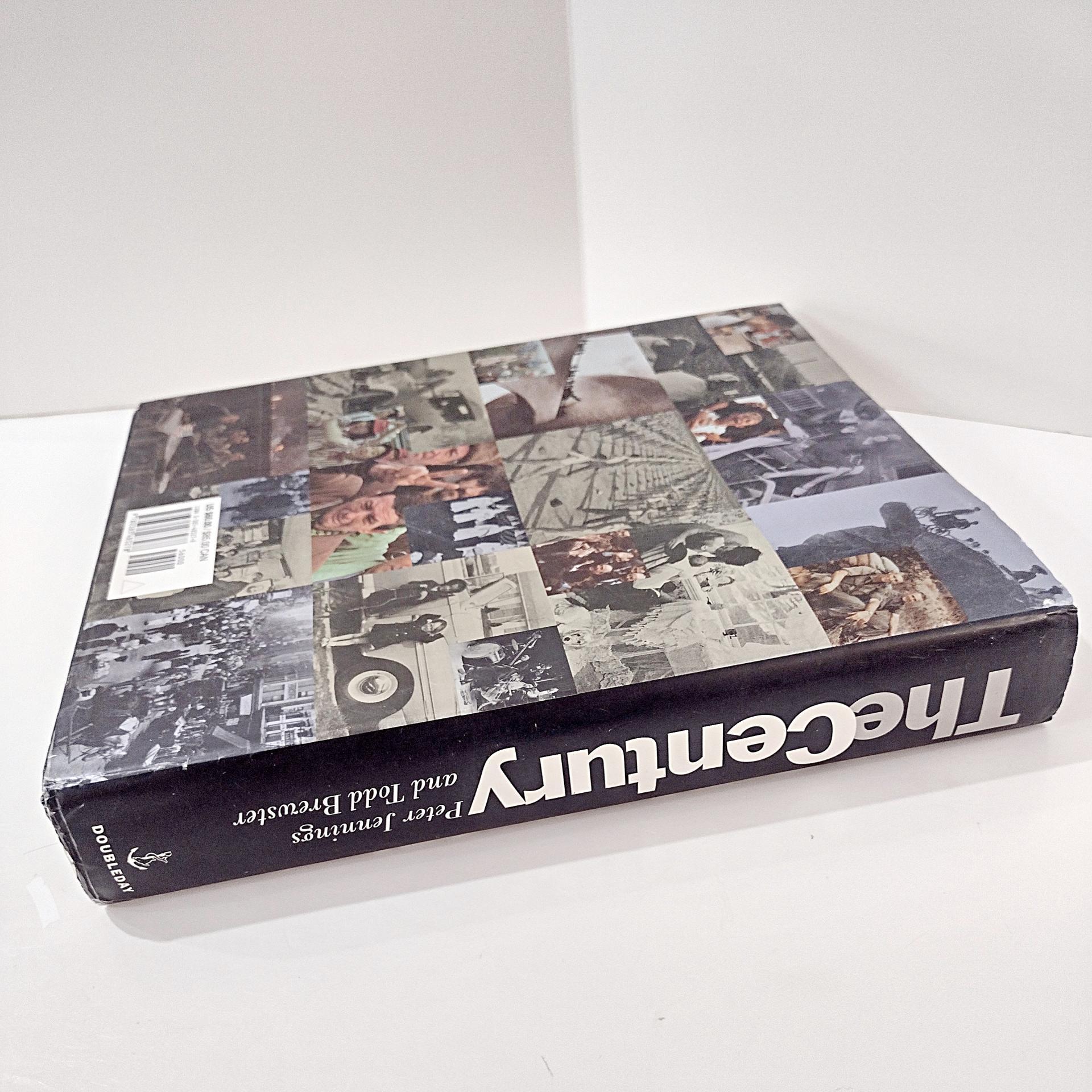 Vintage First Edition The Century Peter Jennings Todd Brewster Coffee Table Book, 1901-1999 Historical Photography Review Hard Cover Book