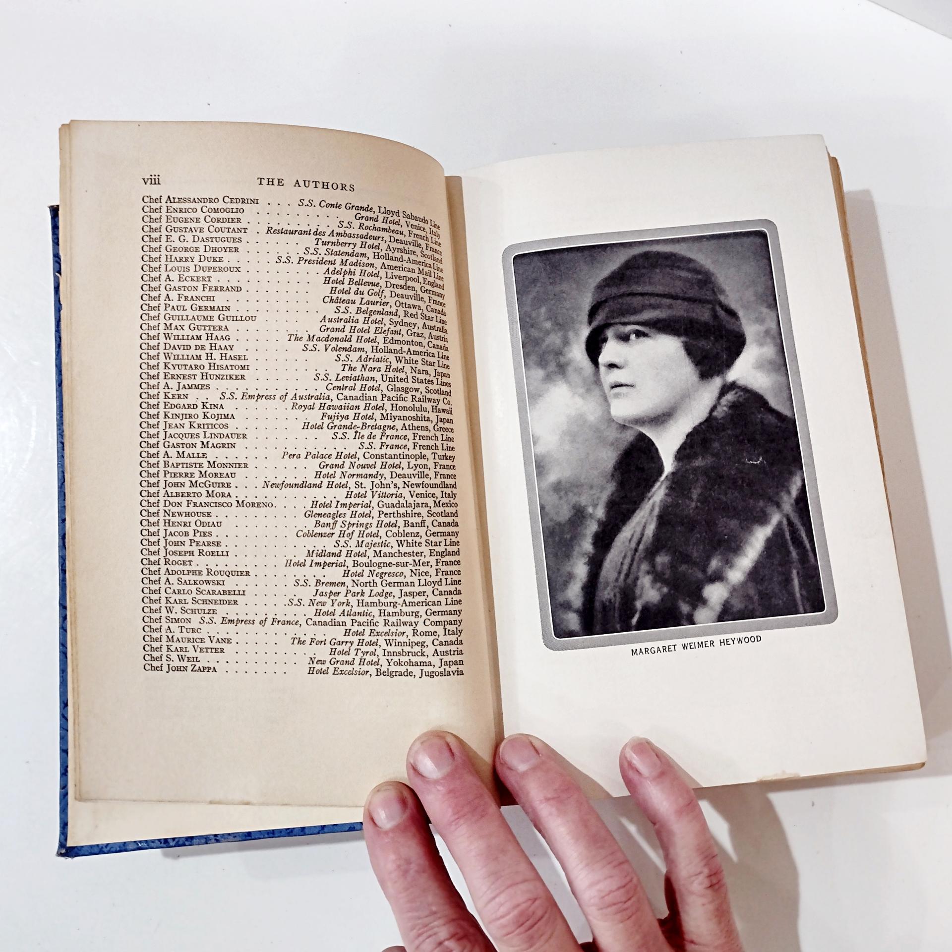 Antique The International Cook Book by Margaret Wiemer Heywood, 1929 Vintage Cook Book