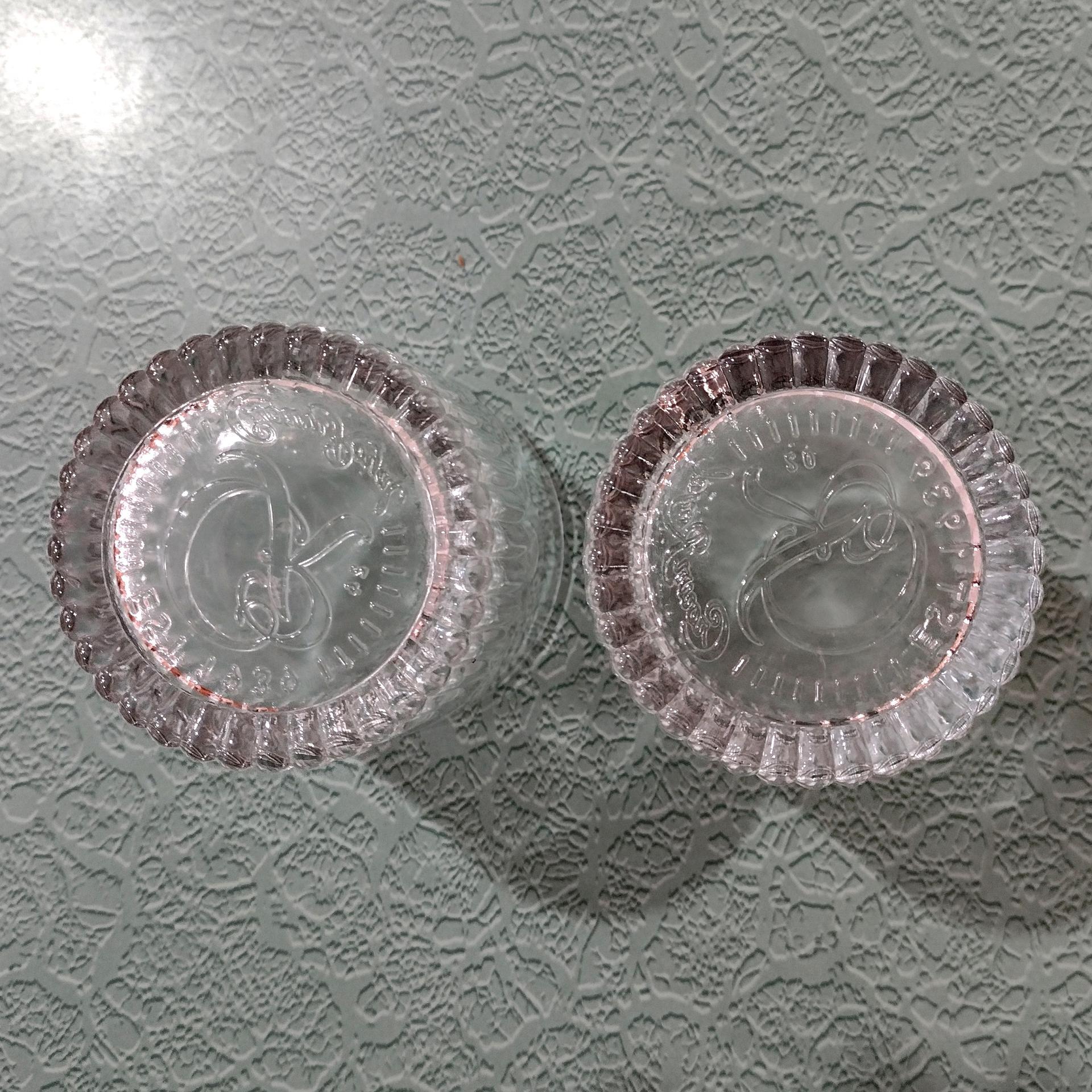 Vintage Crown Royal Whiskey Rocks Glasses, Set of Two
