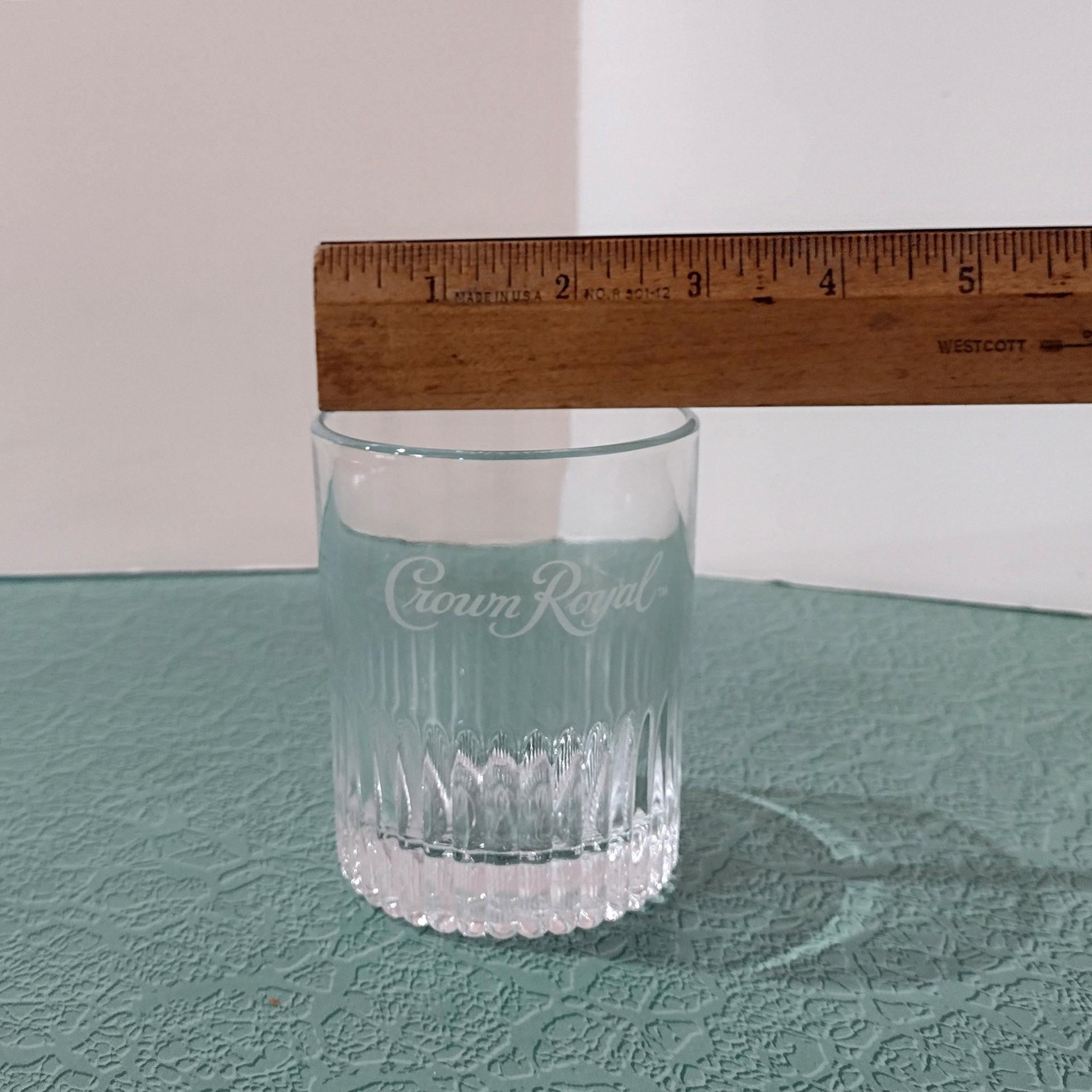 Vintage Crown Royal Whiskey Rocks Glasses, Set of Two