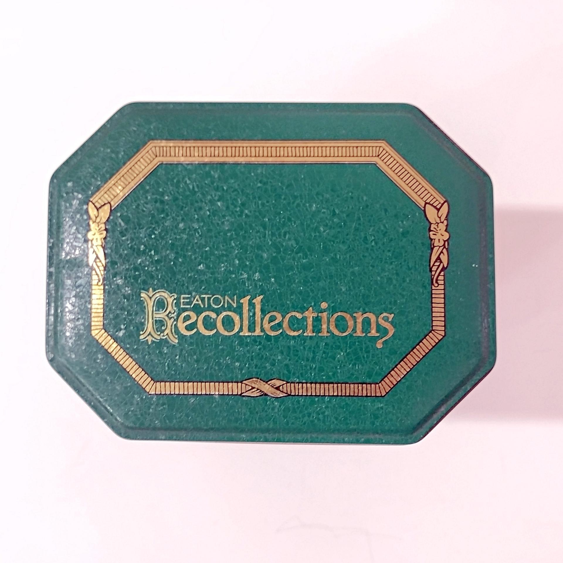 Vintage Eaton's Recollections Fall & Winter Catalog 1917-18 Coffee Tin, Eaton's Department Store Collectible Storage Box