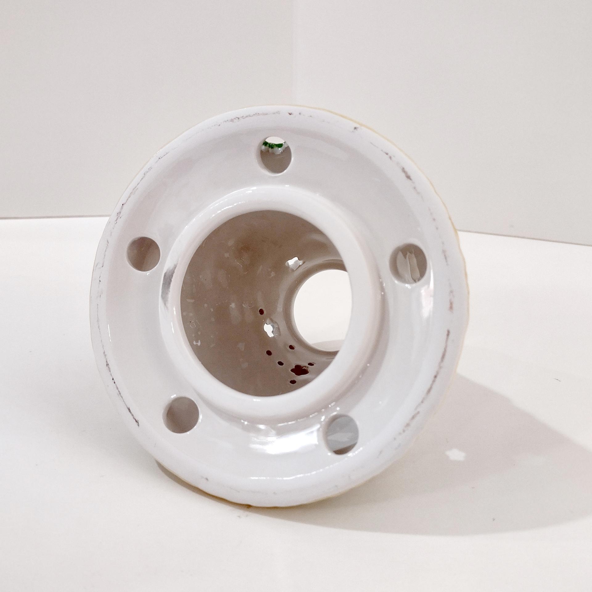 Vintage Avon Spring Floral Flowers Ceramic Candle Topper Mini Shade