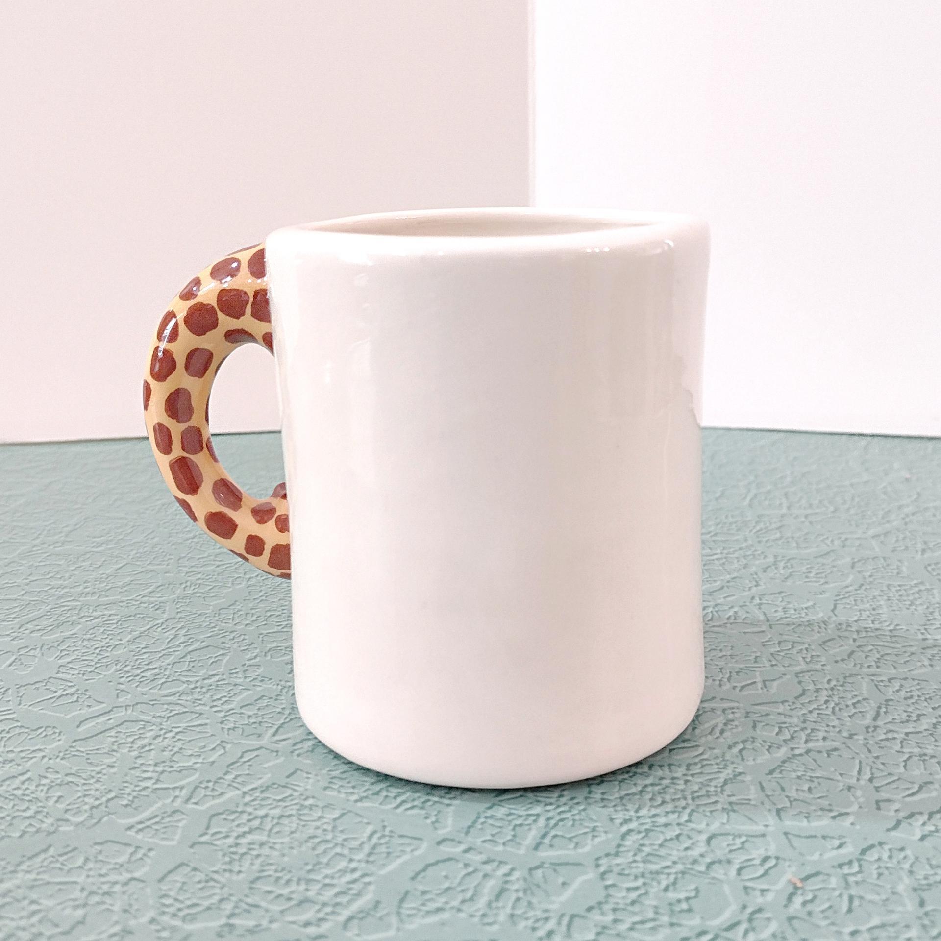 Vintage Fox Ceramic Coffee Tea Mug, Fox Figurative Mug