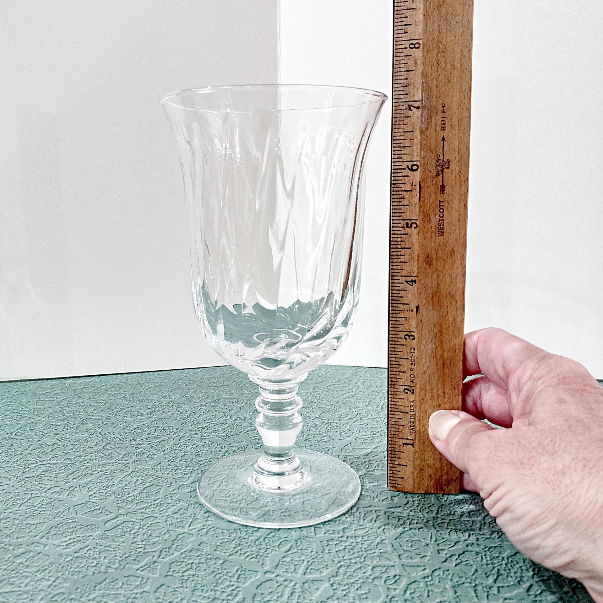 Vintage Gorham Crystal Gentry Clear Iced Tea Glasses, Set of 2