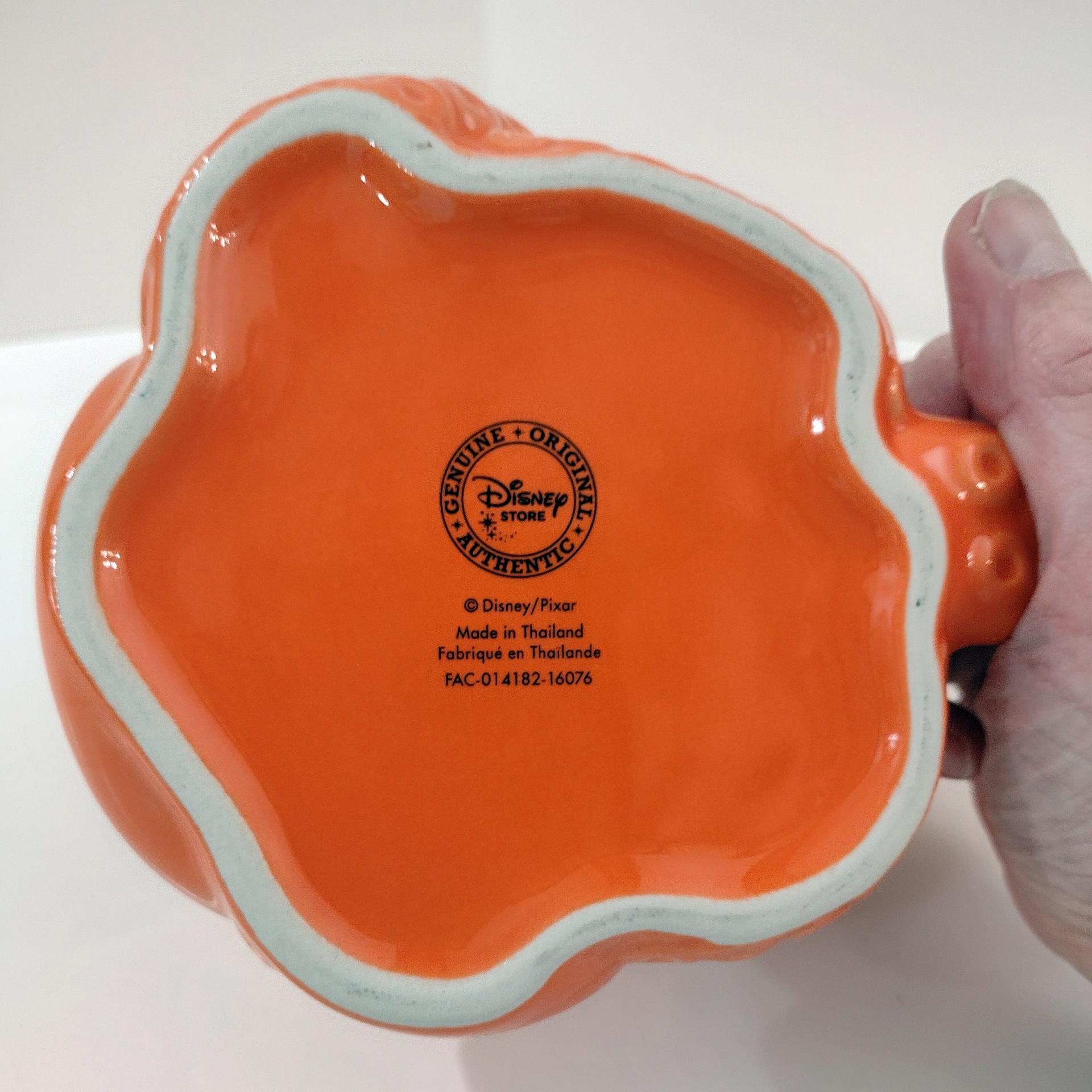 Finding Dory Hank Orange Octopus Mug, Disney Nemo Character Coffee Tea Mug