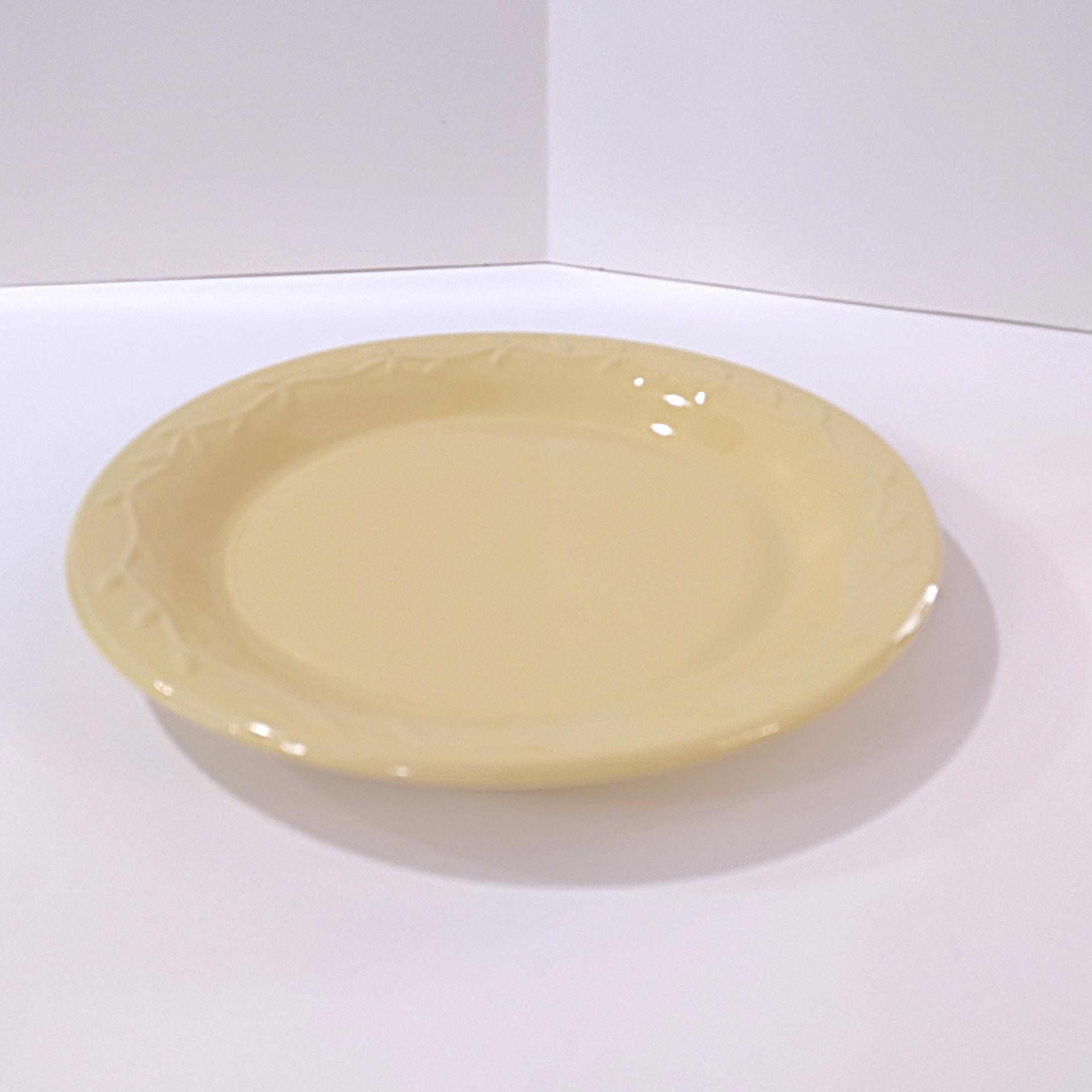 Vintage Home and Garden Party The Country Garden Collection Yellow Dinner Plate