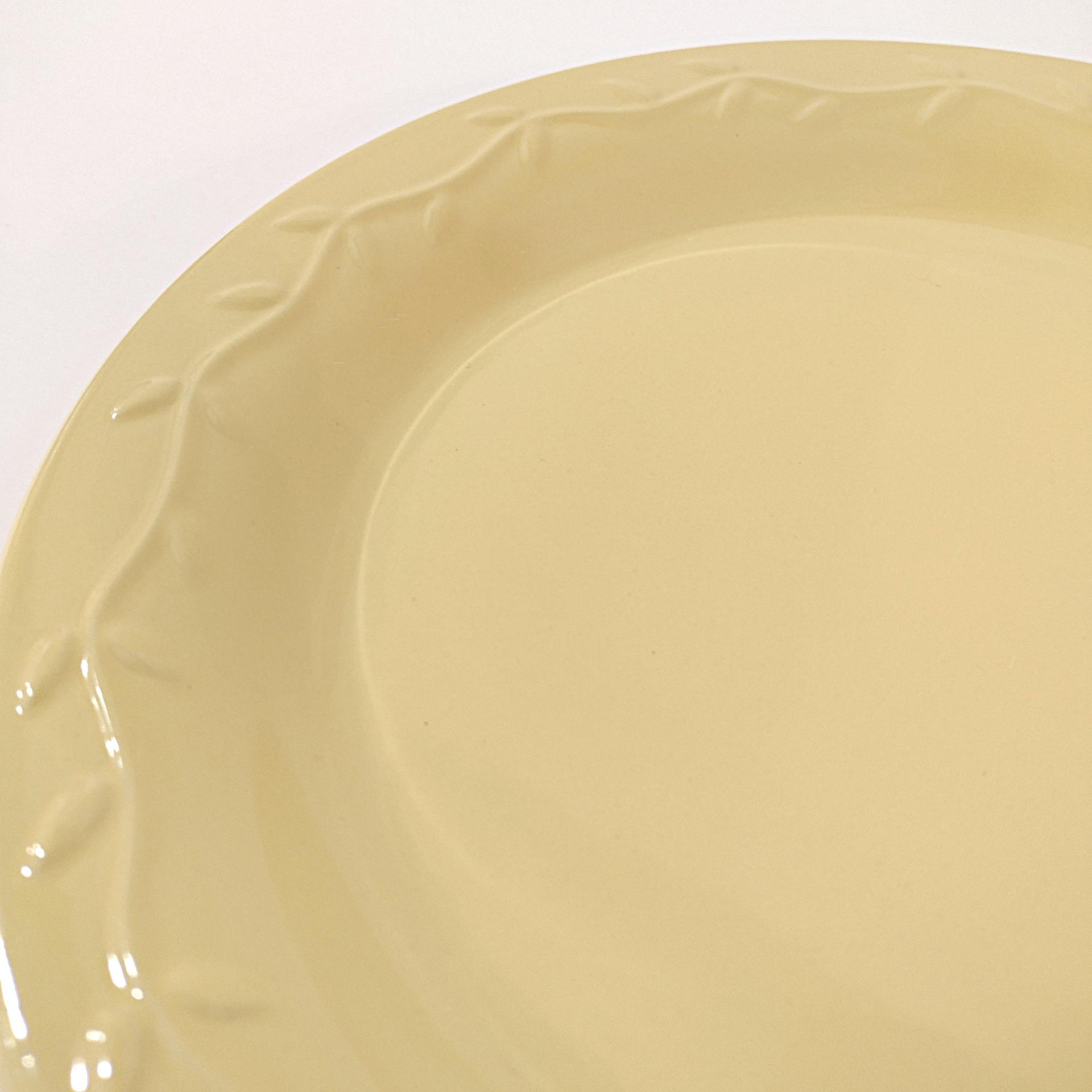 Vintage Home and Garden Party The Country Garden Collection Yellow Dinner Plate
