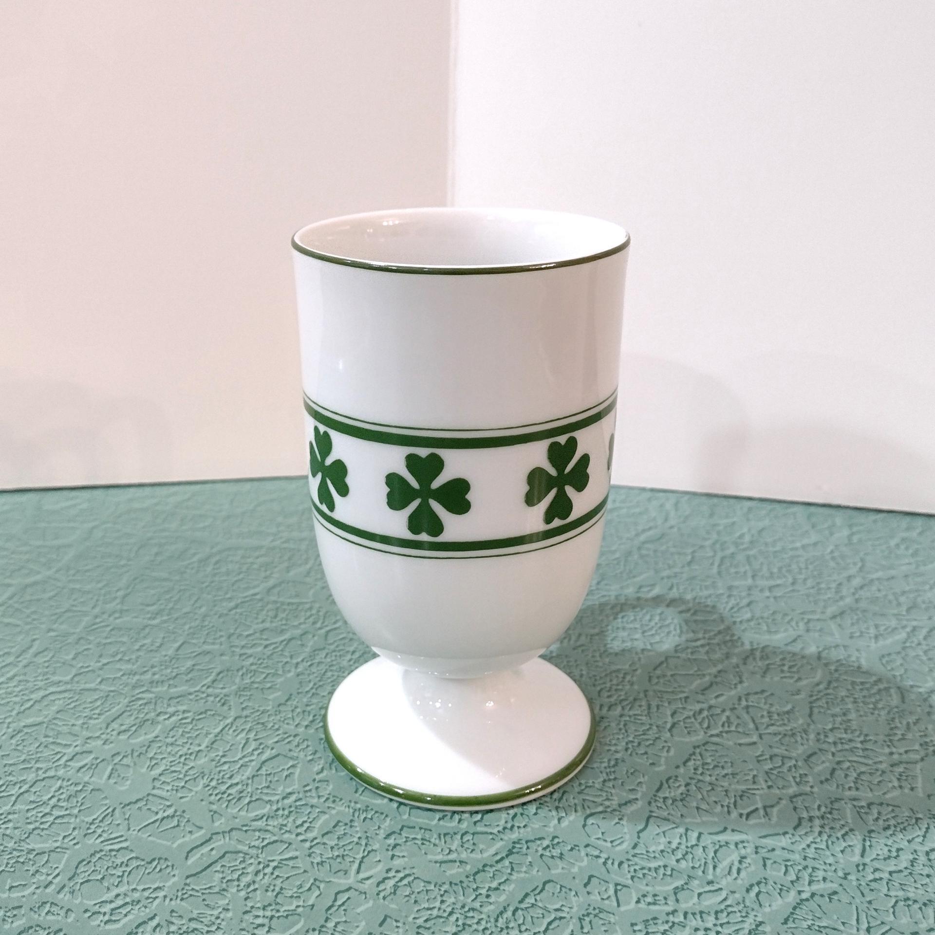 Shamrock Clover Irish Coffee Ceramic Mug, St. Patrick's Day Gift