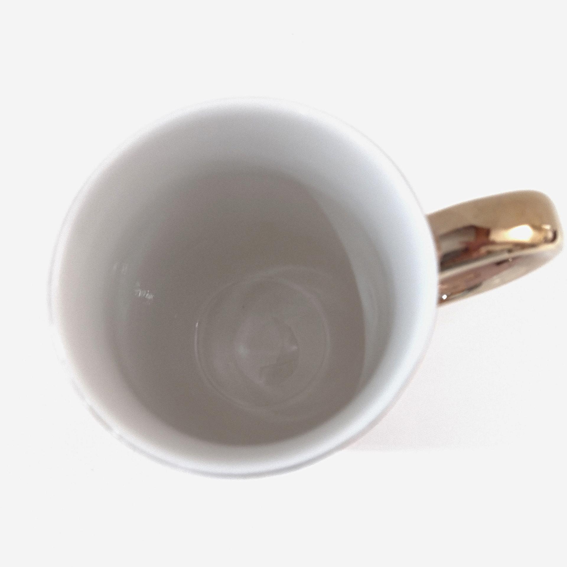 Always Be Kind Pink and Metallic Gold Ceramic Oversized Coffee Tea Mug