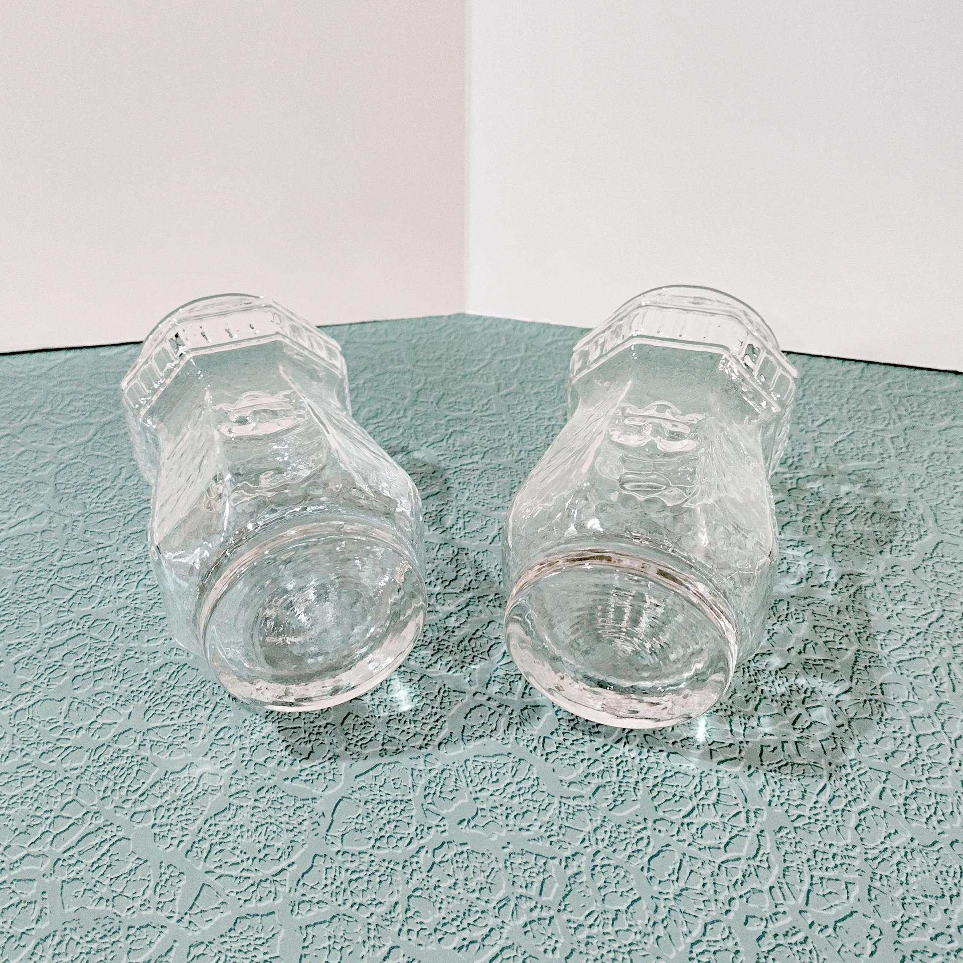 Vintage Lighthouse Shaped Glasses, Set of 2, Nautical Barware