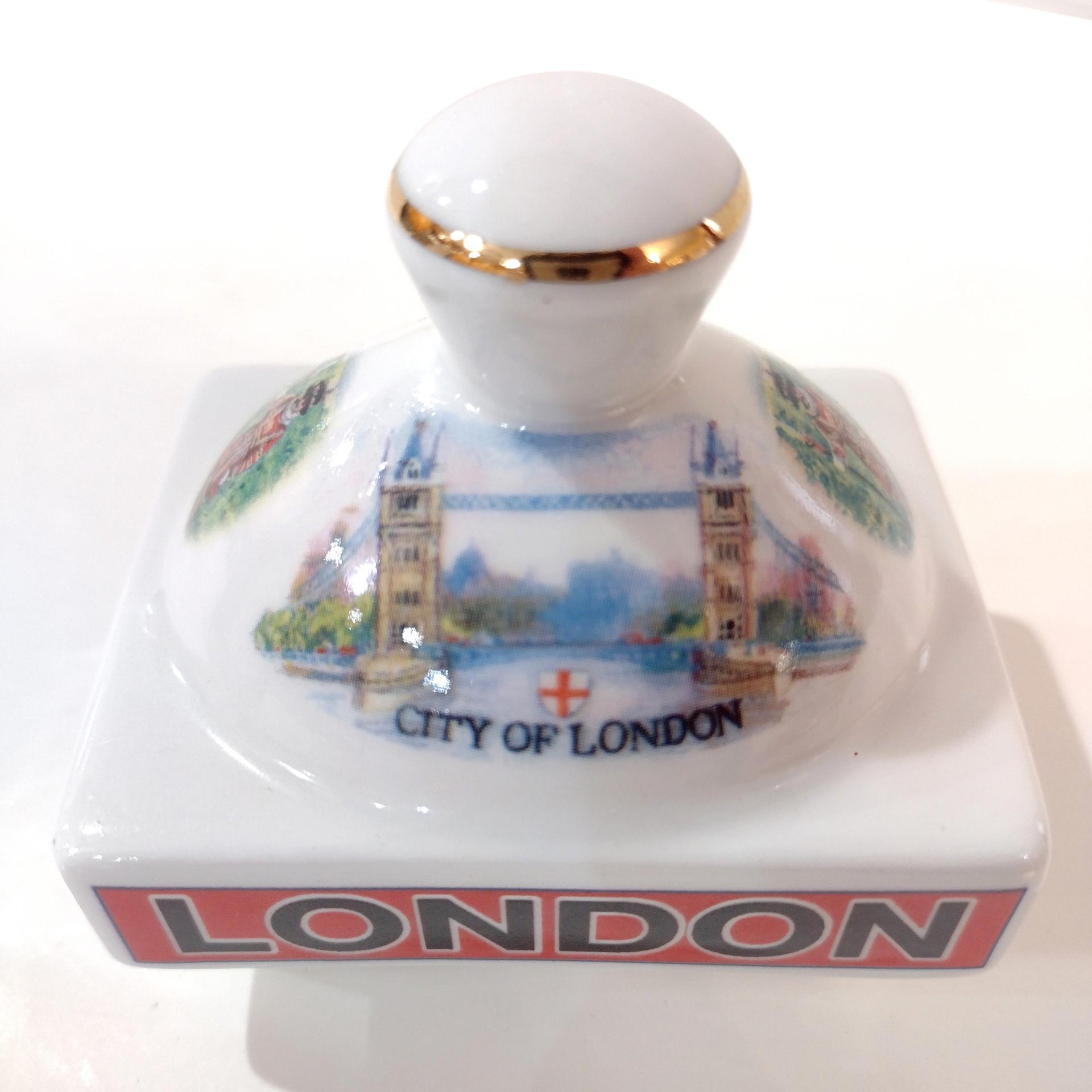 Vintage James Sadler City of London Teapot, Best of British Collection Tea Pot