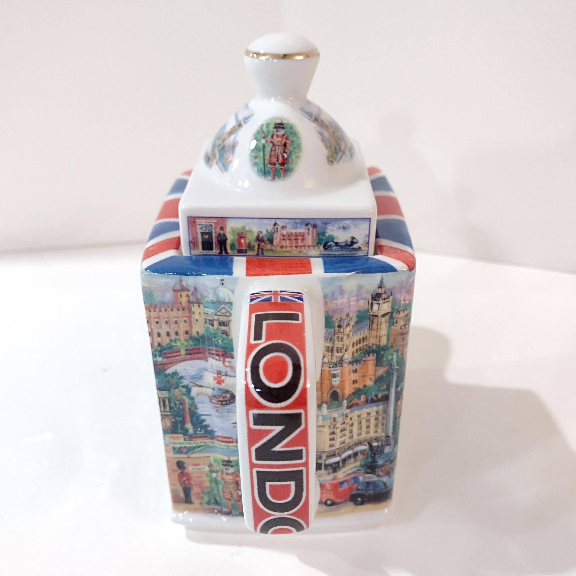 Vintage James Sadler City of London Teapot, Best of British Collection Tea Pot