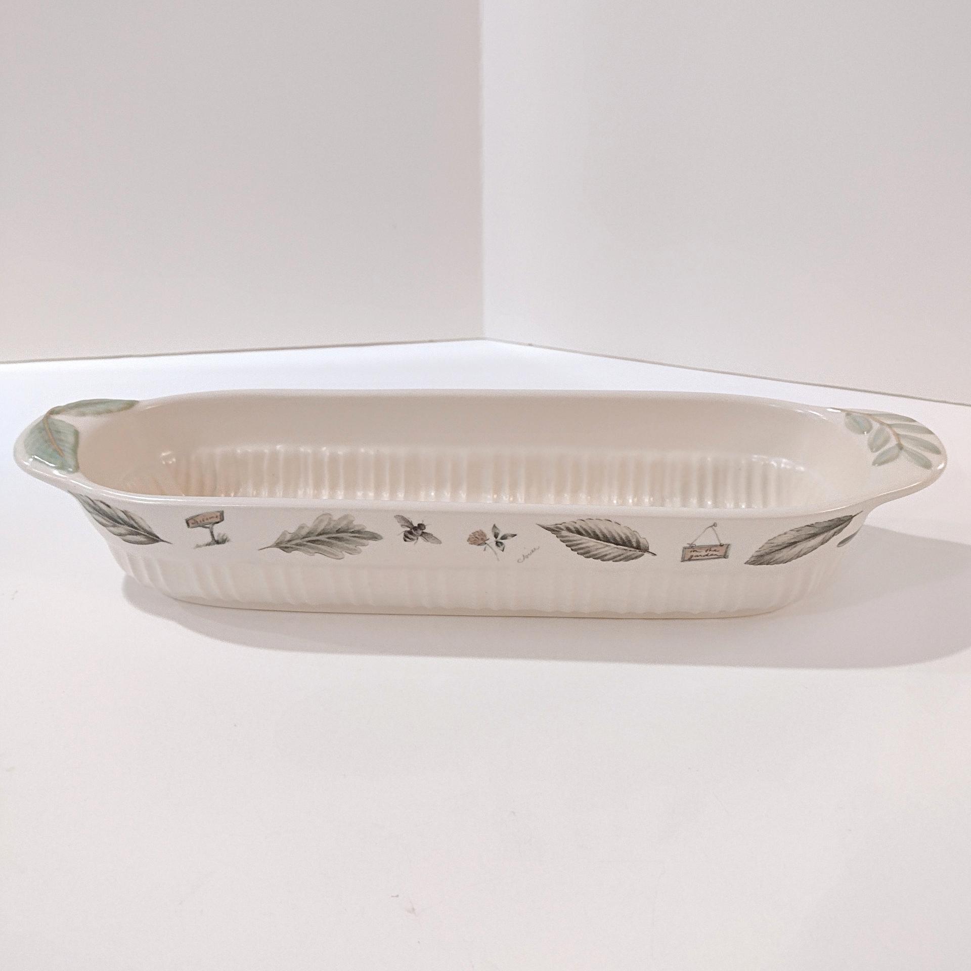 Vintage Pfaltzgraff Naturewood Stoneware Cracker Server Boat, Windowsill Flower Planter Pot