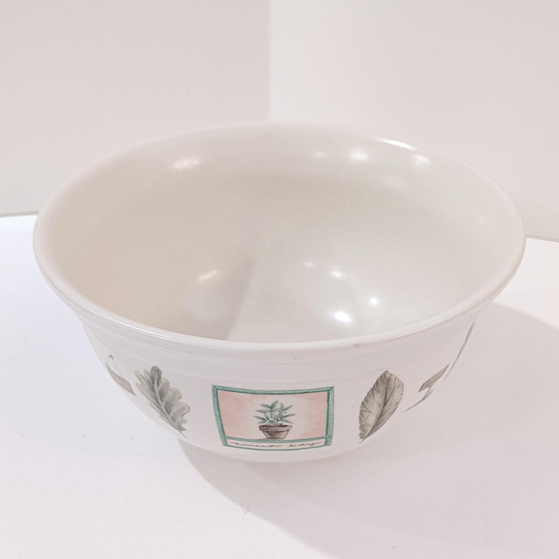 Vintage Pfaltzgraff Naturewood Stoneware 7 Inch Mixing Serving Bowl, Small Flower Planter Pot
