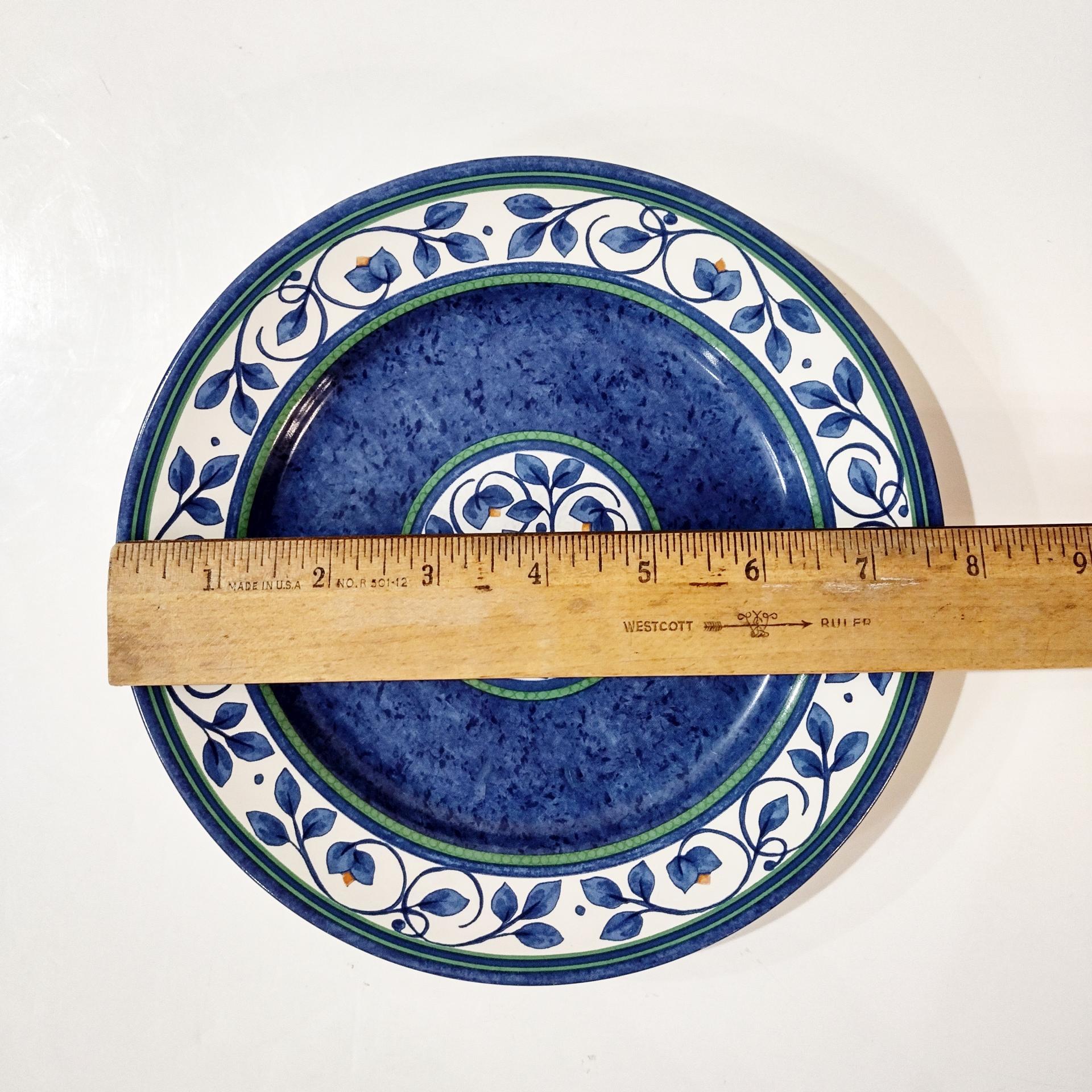 Vintage Pfaltzgraff Orleans Salad Dessert Plates, Set of Four, Thailand Backstamp