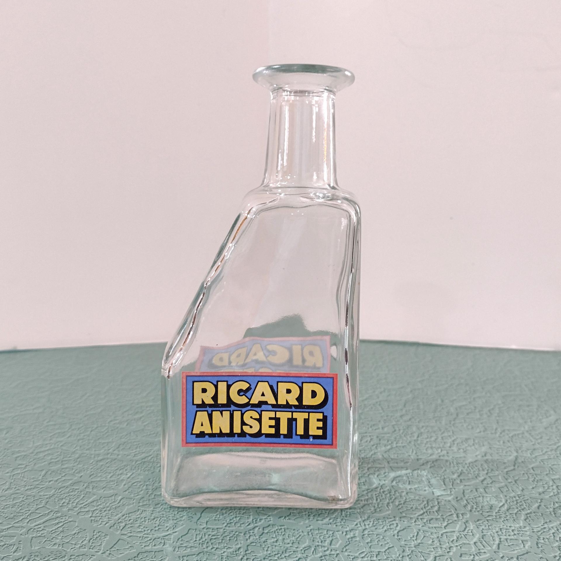 Vintage French Ricard Anisetta Water Carafe Bottle