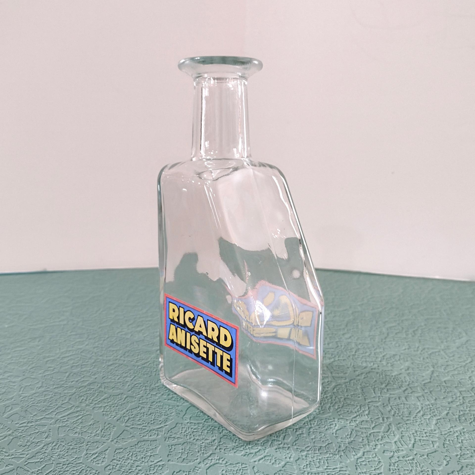 Vintage French Ricard Anisetta Water Carafe Bottle
