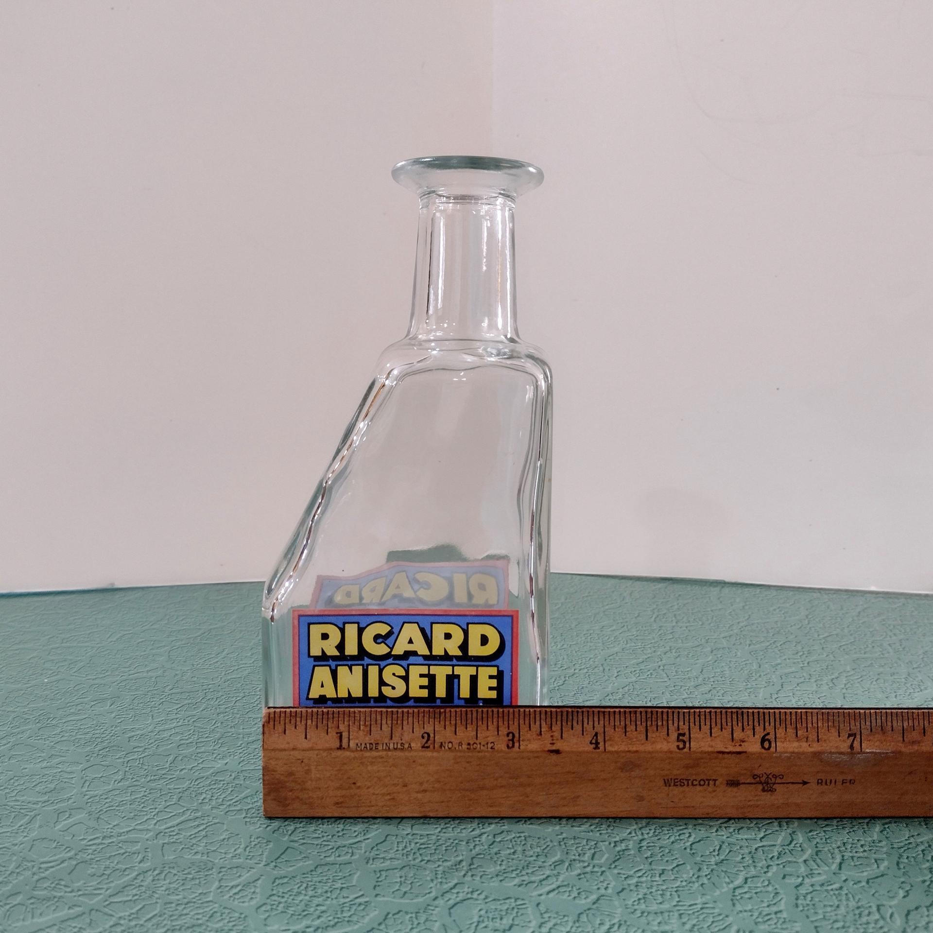 Vintage French Ricard Anisetta Water Carafe Bottle