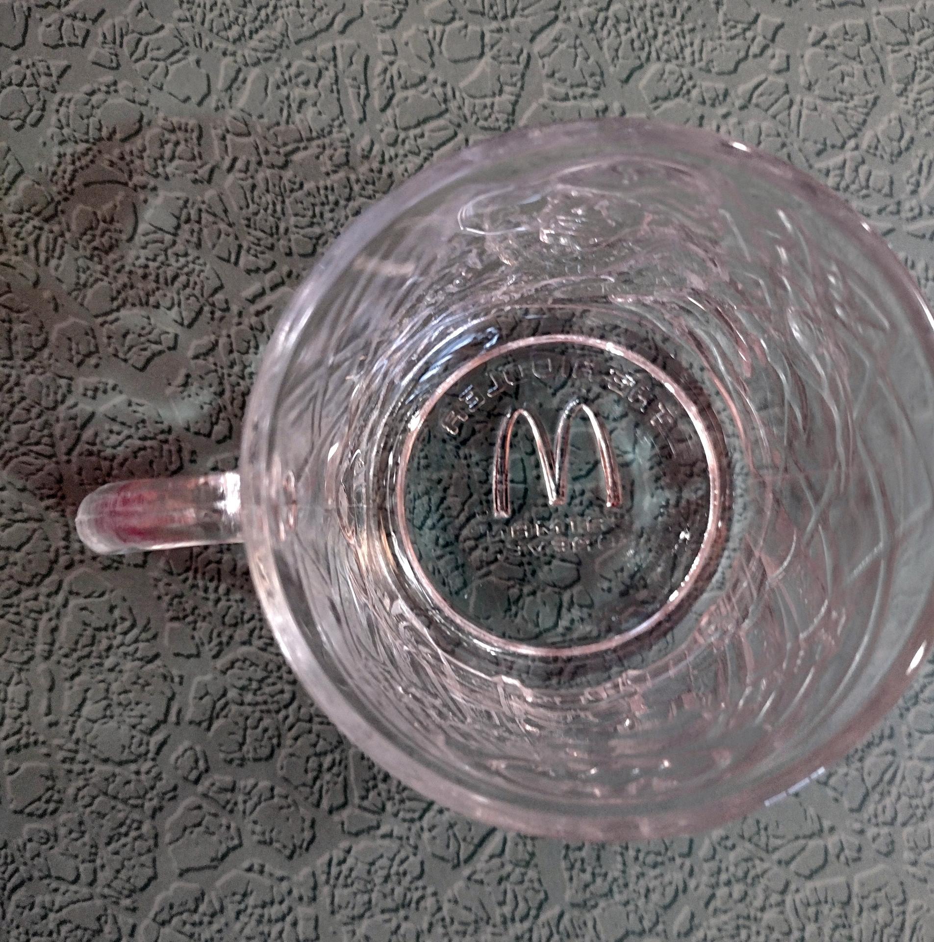 Vintage McDonald's Batman Forever Riddler Glass Mug, Batman Comics Collectible Mug