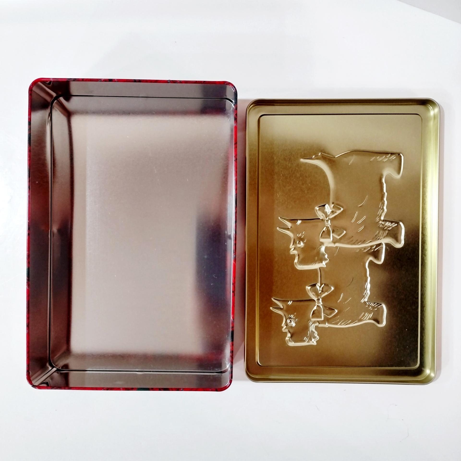 Walkers Shortbread Scottie Dogs Tin Box, Scotland Storage Tin