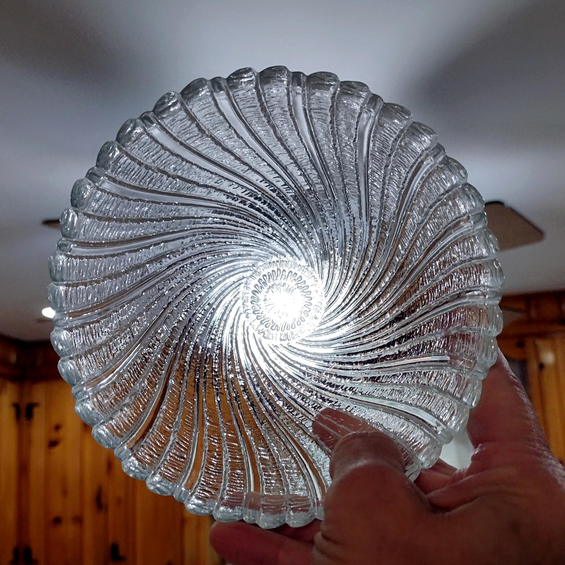 Vintage Arcoroc Seabreeze Salad Cereal Dessert Bowls, Set of 4