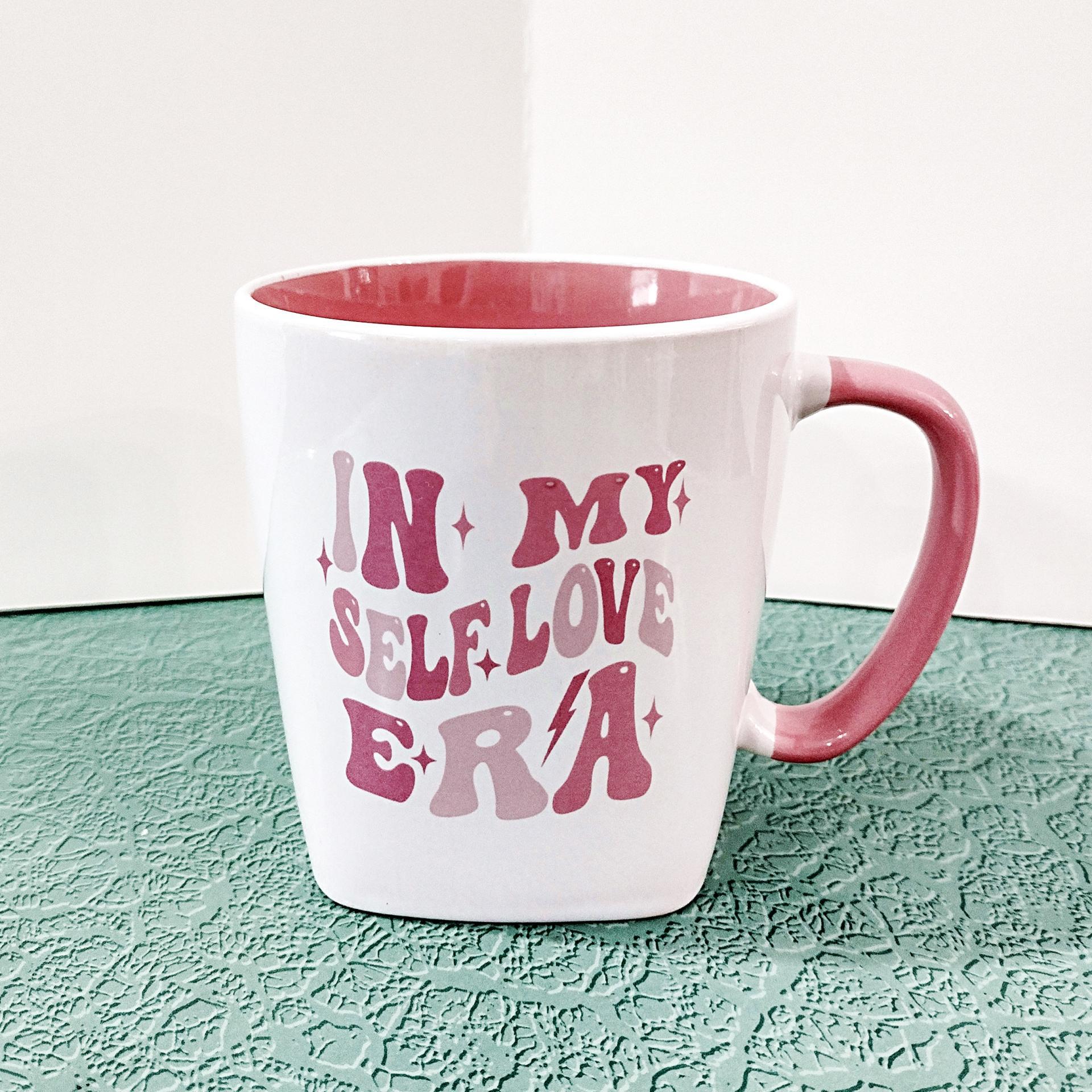 Vintage I'm in My Self Love Era Ceramic Coffee Tea Mug