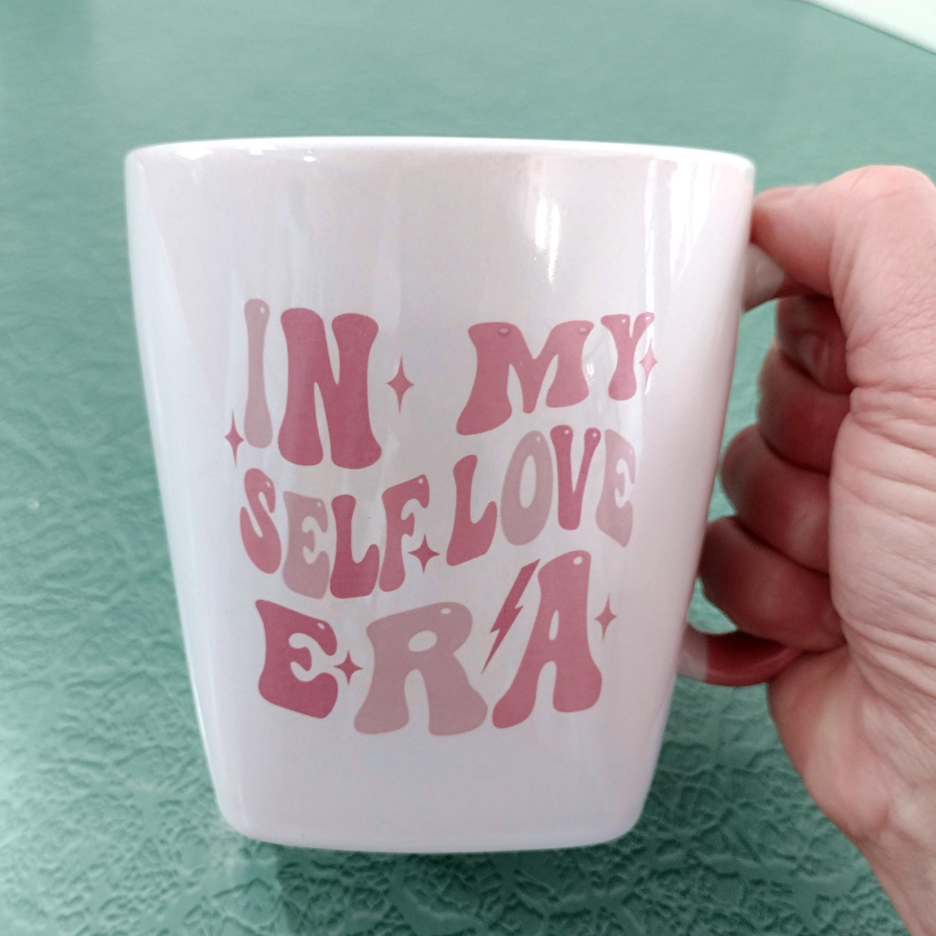 Vintage I'm in My Self Love Era Ceramic Coffee Tea Mug