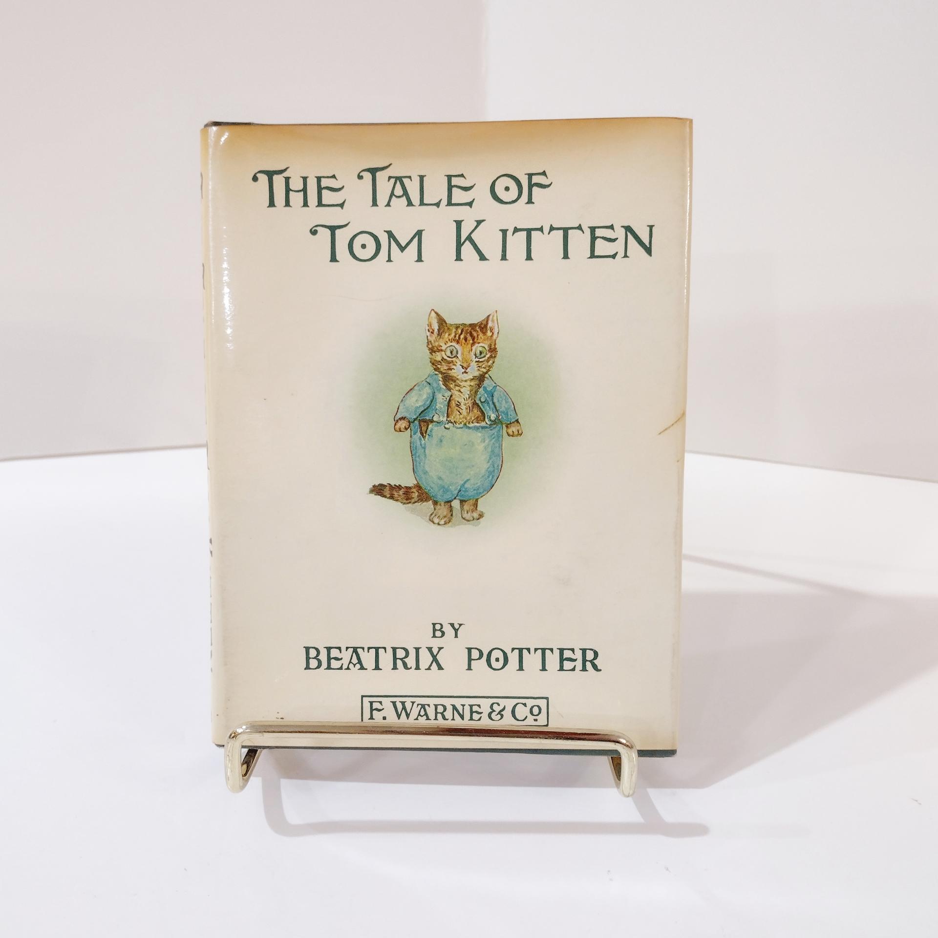 Vintage The Tale of Tom Kitten Beatrix Potter Book, 1935 Edition