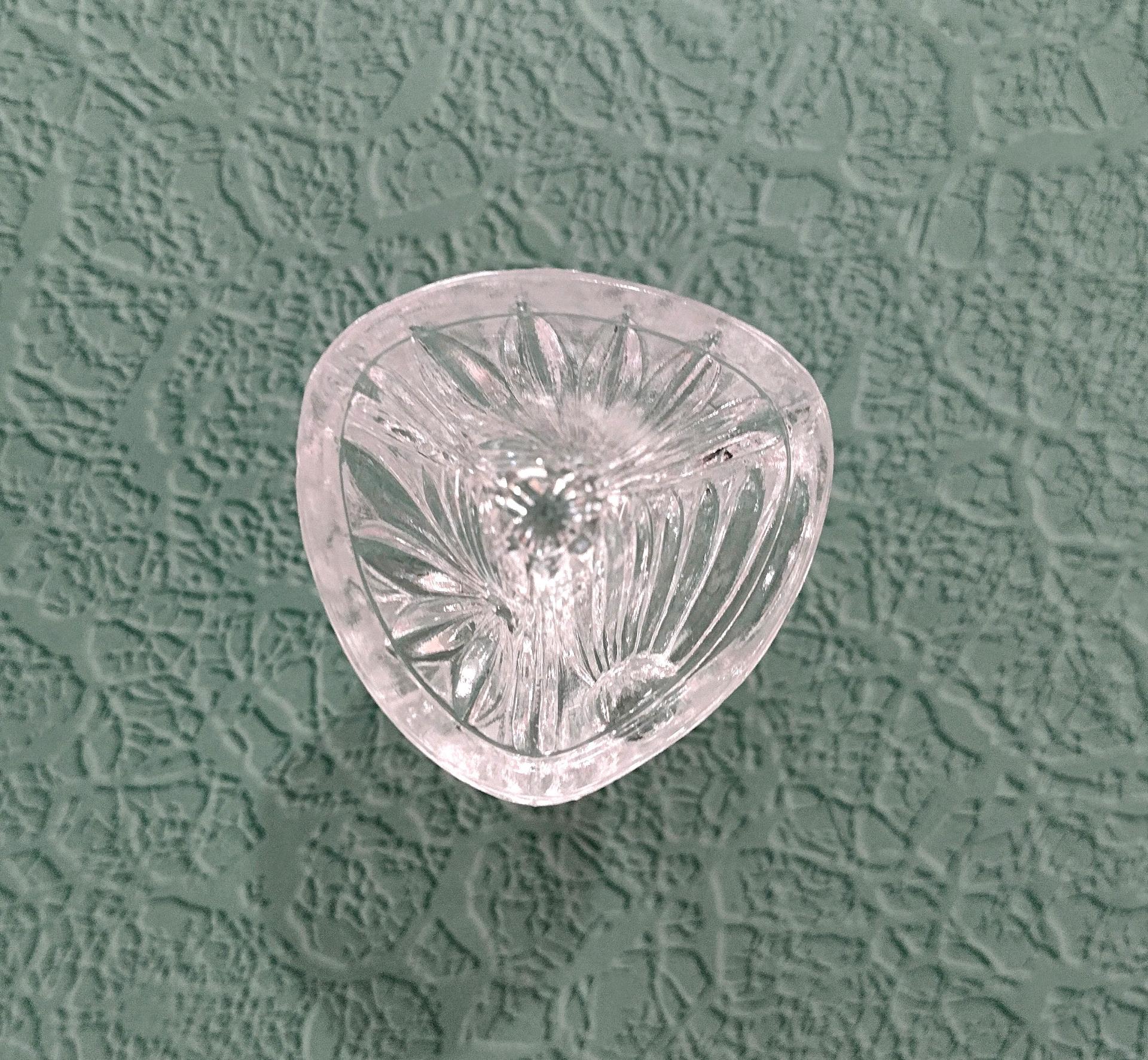 Vintage Pressed Glass Toothpick Holder