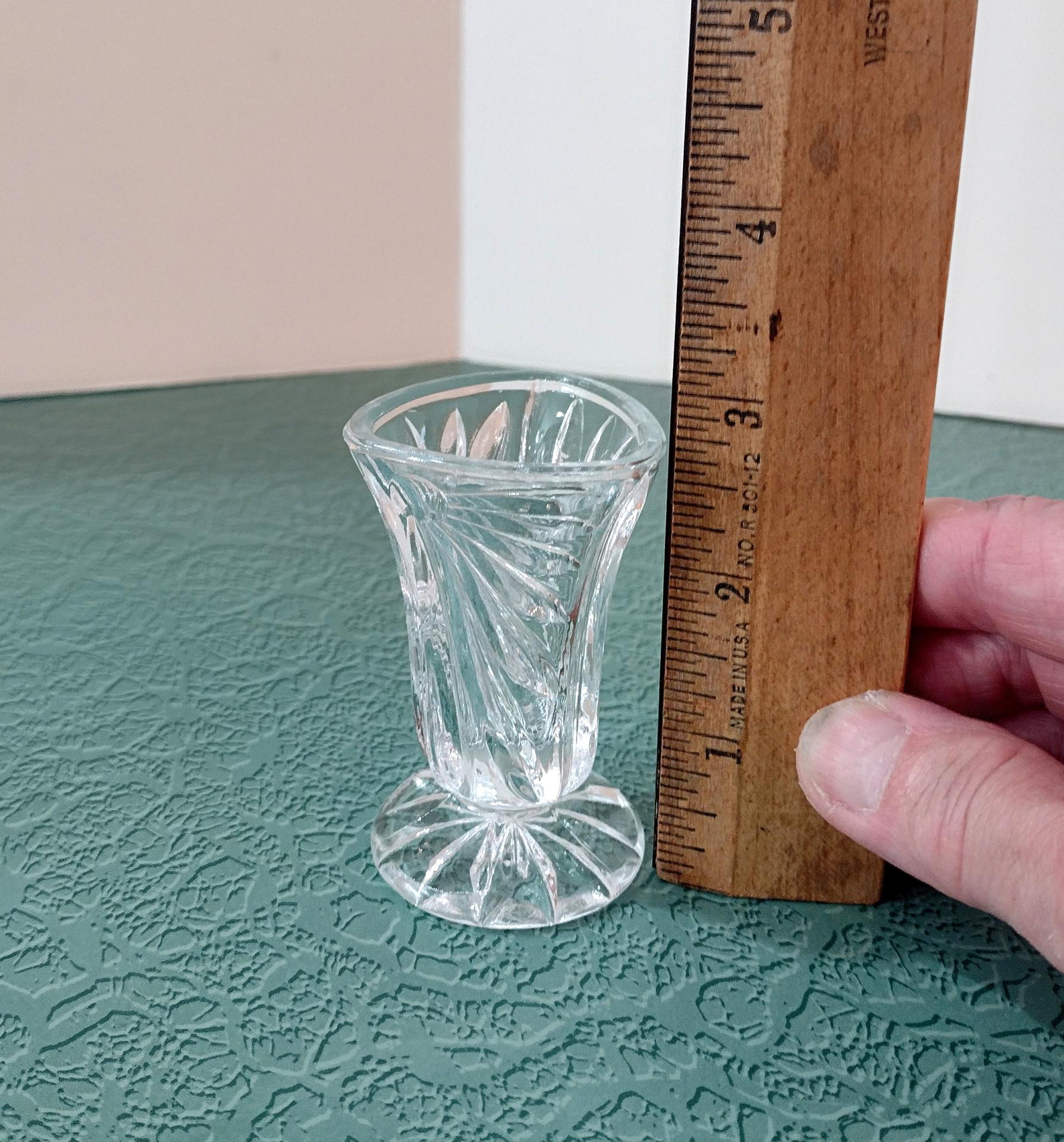 Vintage Pressed Glass Toothpick Holder